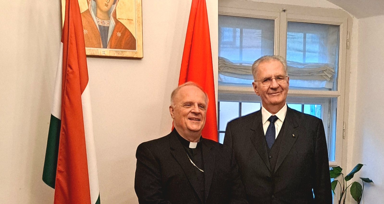The Apostolic Nuncio is inducted in the Order of Malta