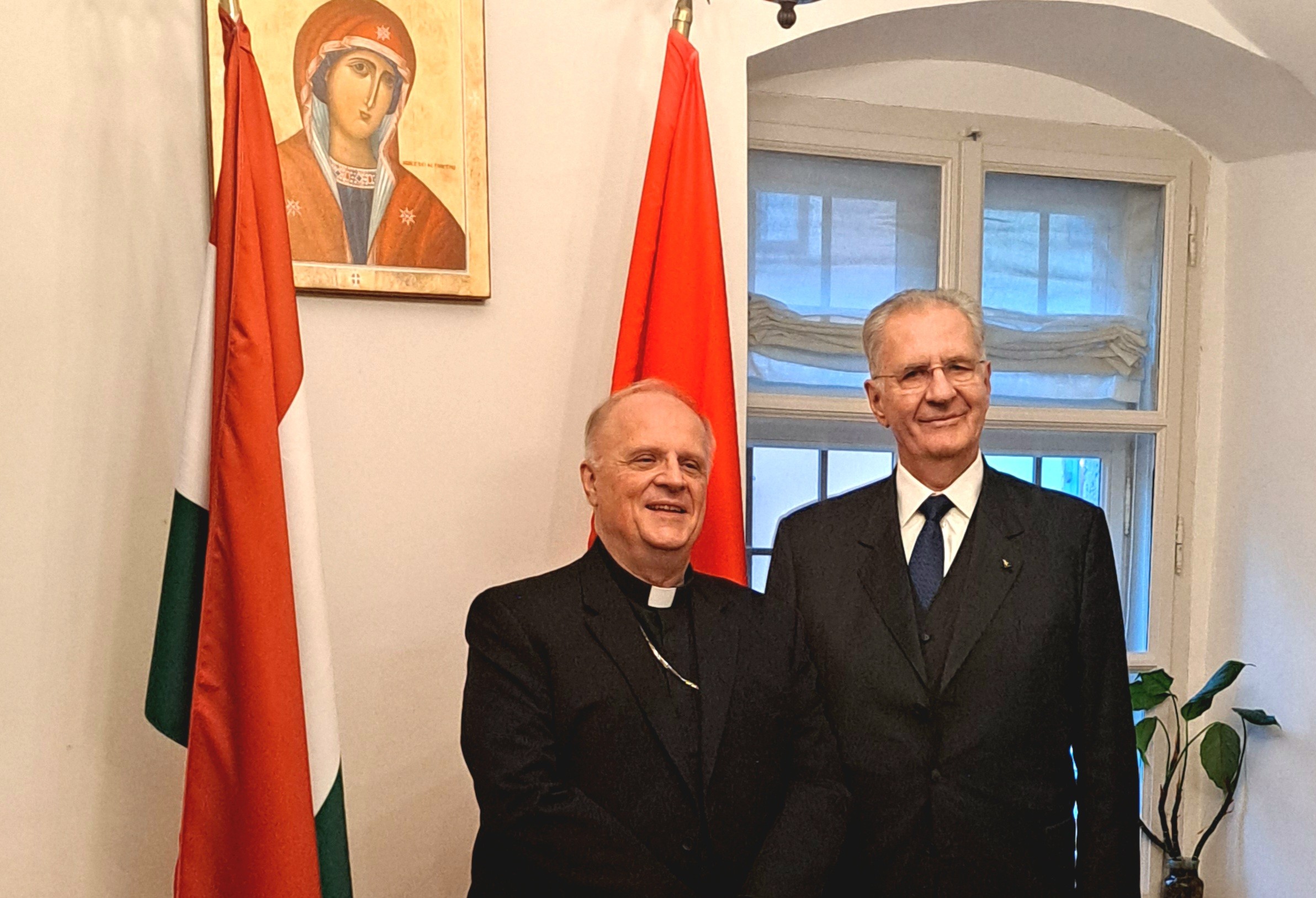 The Apostolic Nuncio is inducted in the Order of Malta