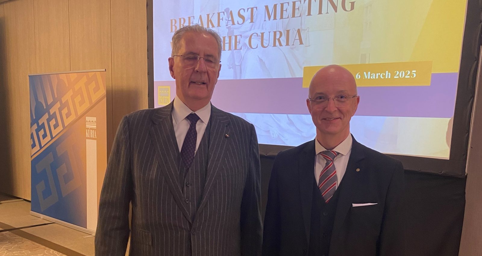 Curia’s annual breakfast meeting