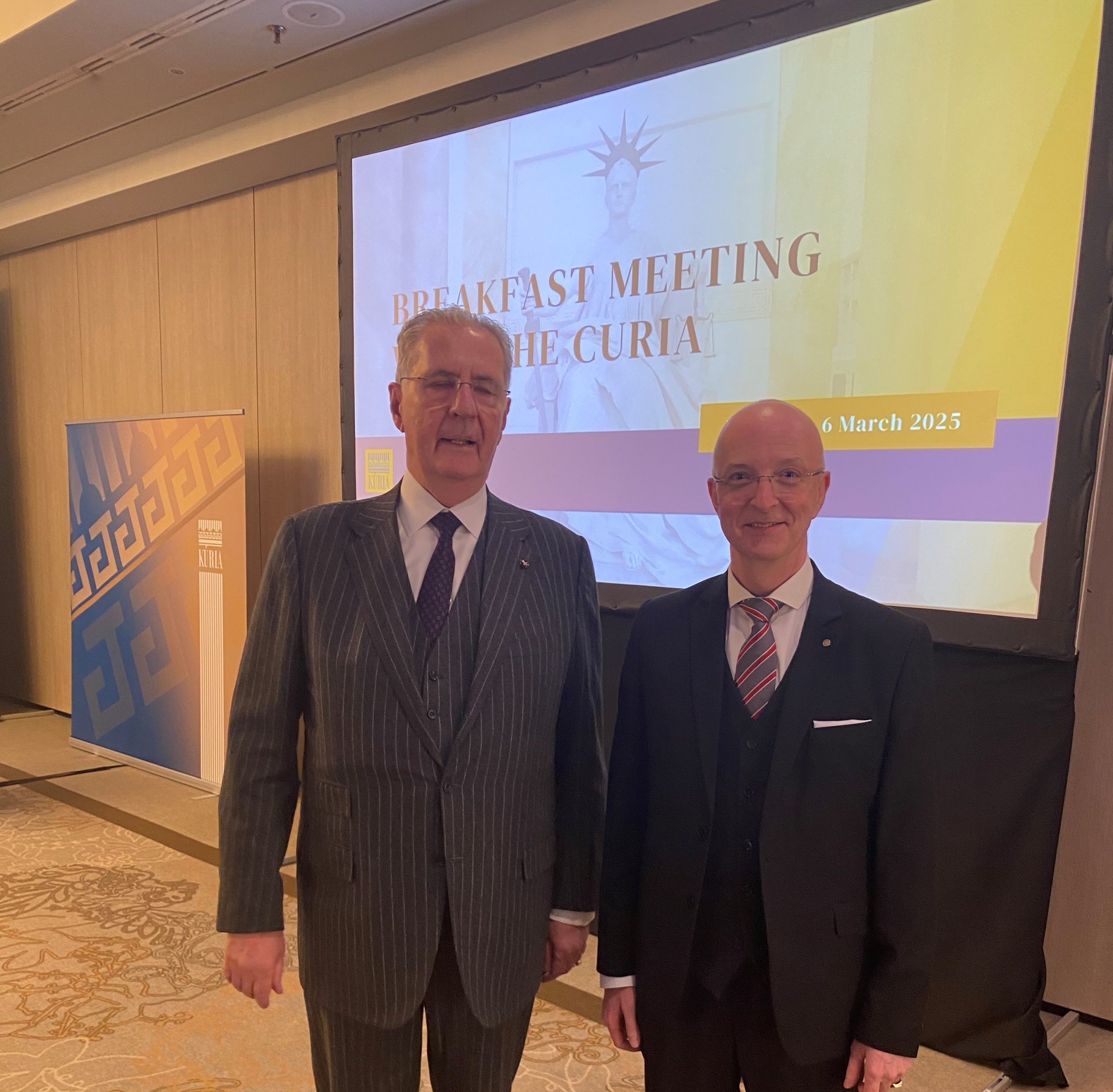 Curia’s annual breakfast meeting