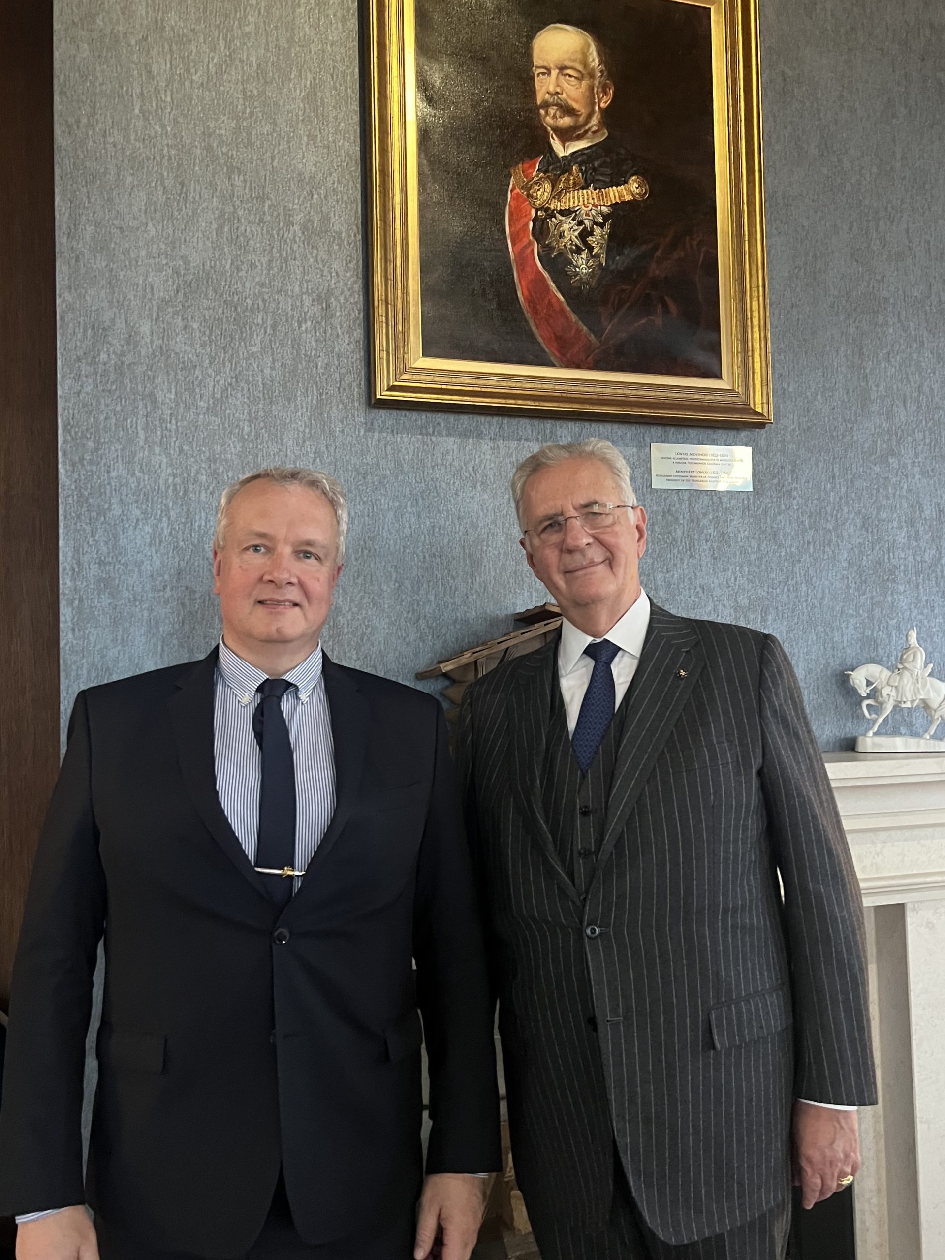 Meeting Hungary’s Ambassador designate to SMOM
